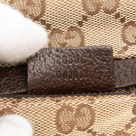 Pre-Loved Gucci GG Canvas Double Pocket Belt Bag - Picture 6 of 7